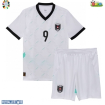 Østerrike Marcel Sabitzer #9 Bortedraktsett Barn EM 2024 Kortermet (+ Korte bukser)